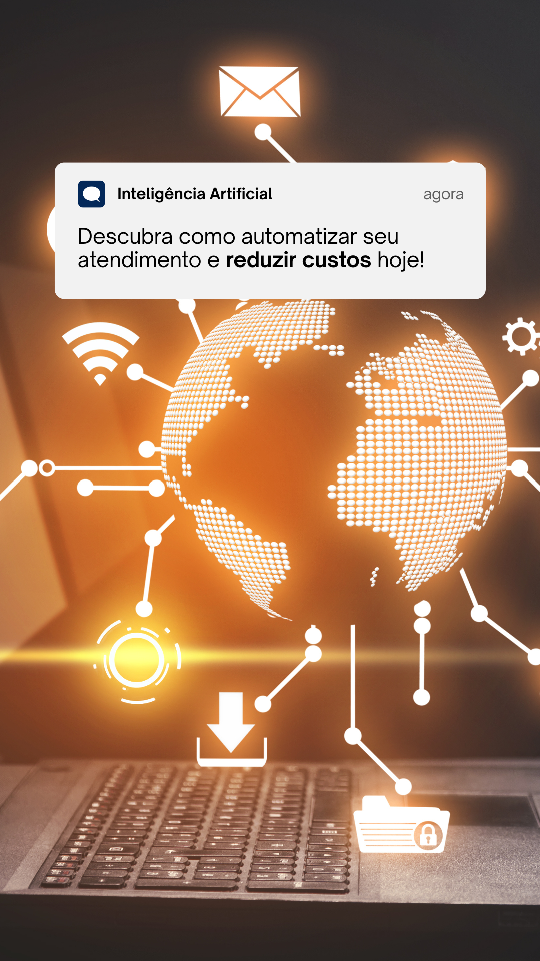 Exemplo de conversa do agente de IA - Nutrição de Leads